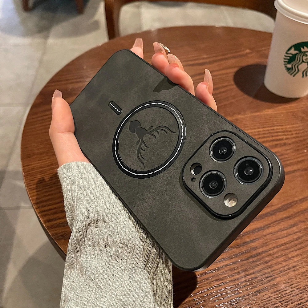 Leather Magnetic Protective Phone Case Kalsten