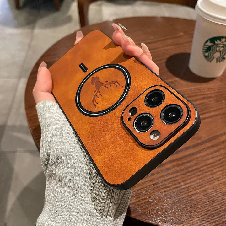Leather Magnetic Protective Phone Case Kalsten