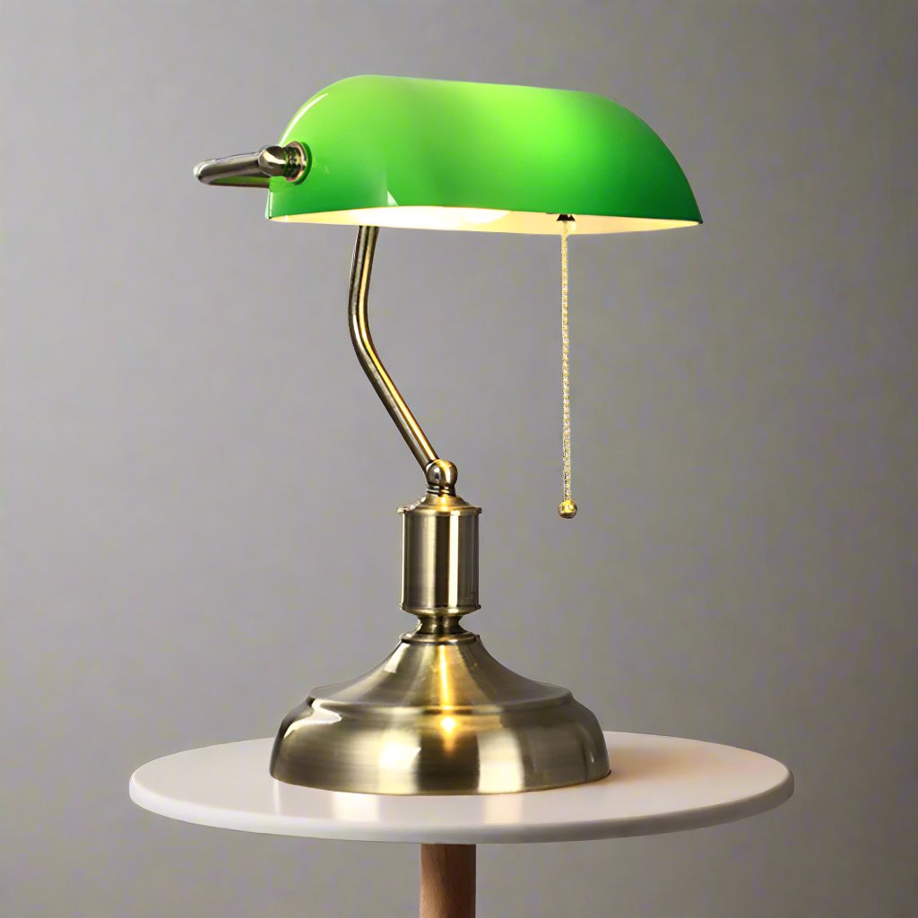 GlassOpulence - Stylish European Table Lamp | Kalsten