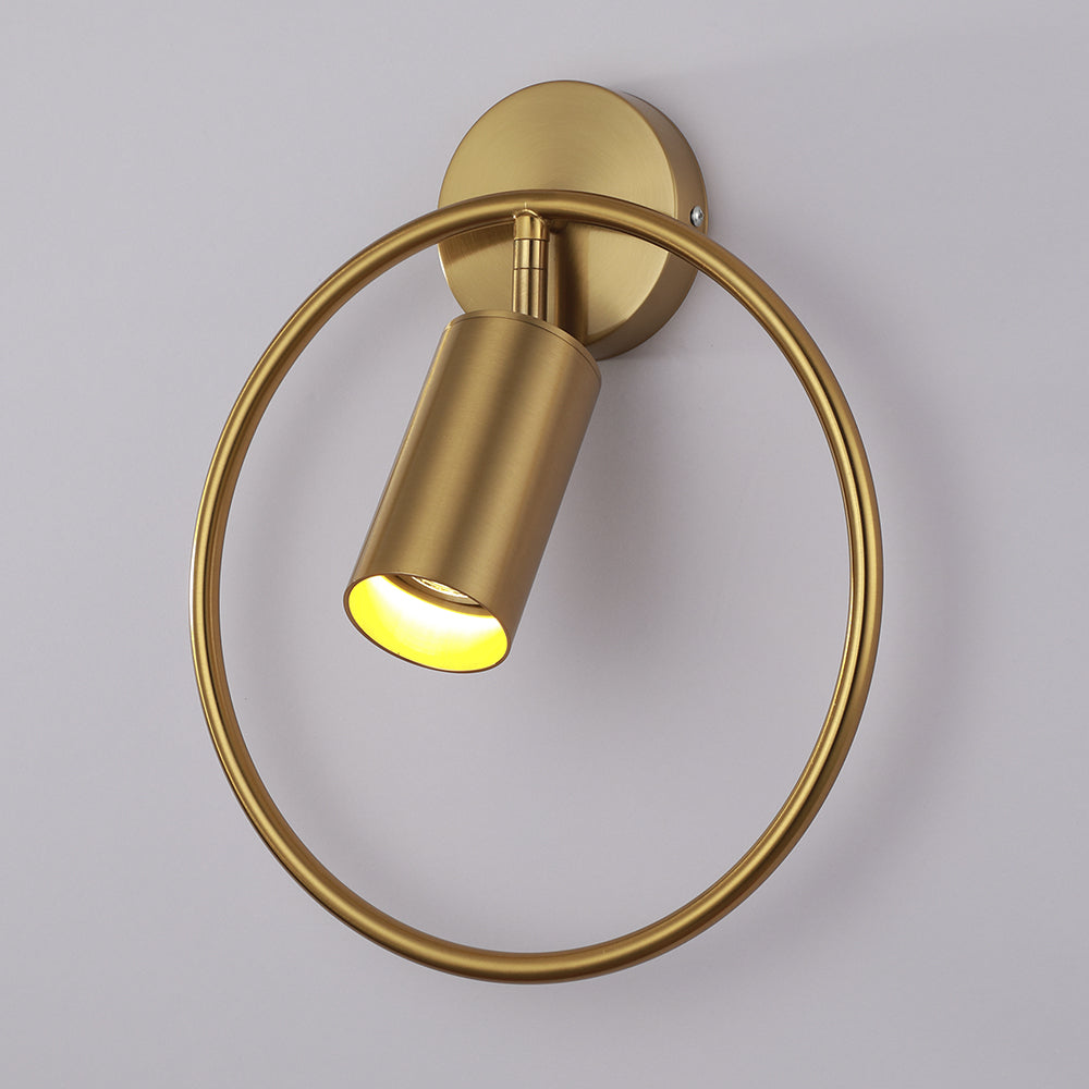 OpulentGlow Wall Lamp - Golden Elegance for Your Interior Kalsten