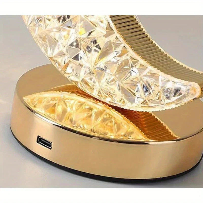 Magical Crystal Table Lamp with Dimming Function - Celestia | Kalsten