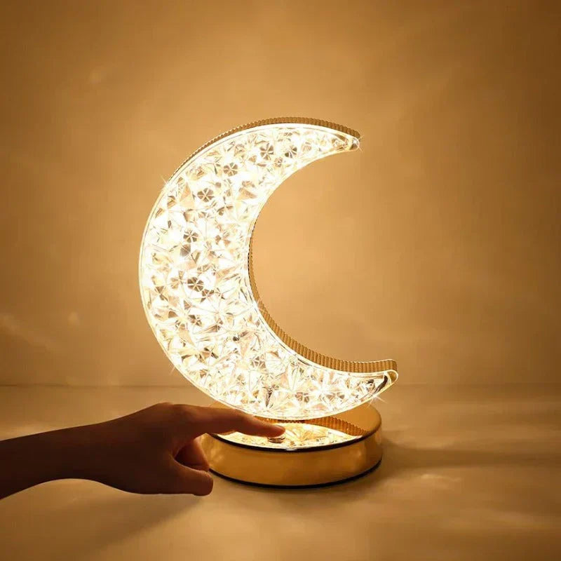 Magical Crystal Table Lamp with Dimming Function - Celestia | Kalsten