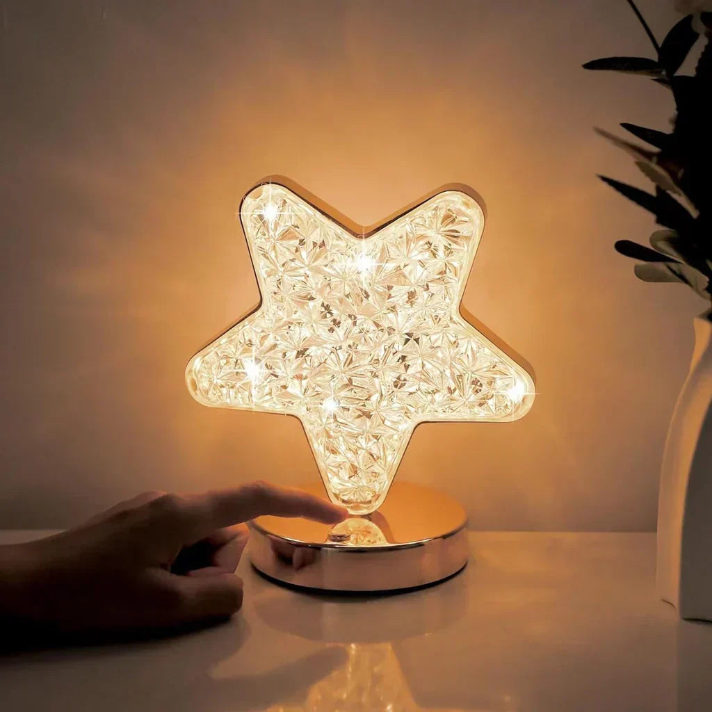 Magical Crystal Table Lamp with Dimming Function - Celestia | Kalsten
