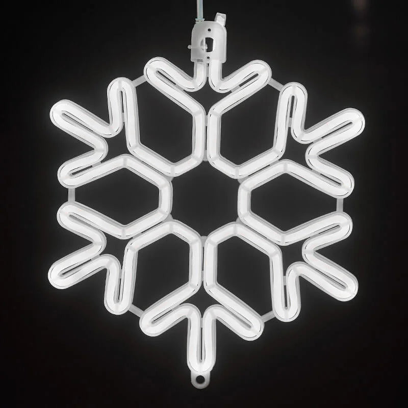 LED Snowflake Christmas Lights