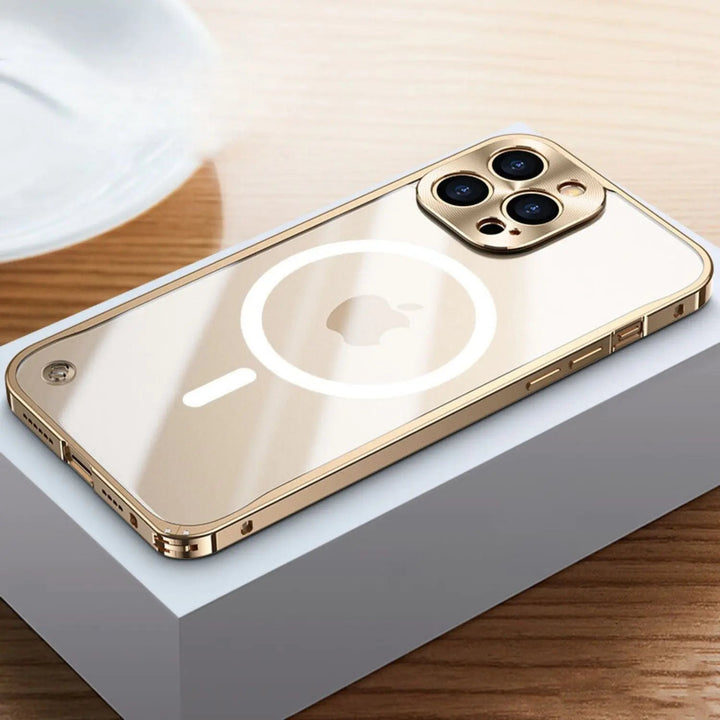 Kalsten | Metal Luxury MagSafe Case for iPhone Pro Max - Slim and Stylish Design with Maximum Protection