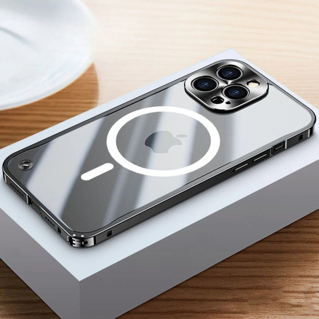 Kalsten | Metal Luxury MagSafe Case for iPhone Pro Max - Slim and Stylish Design with Maximum Protection