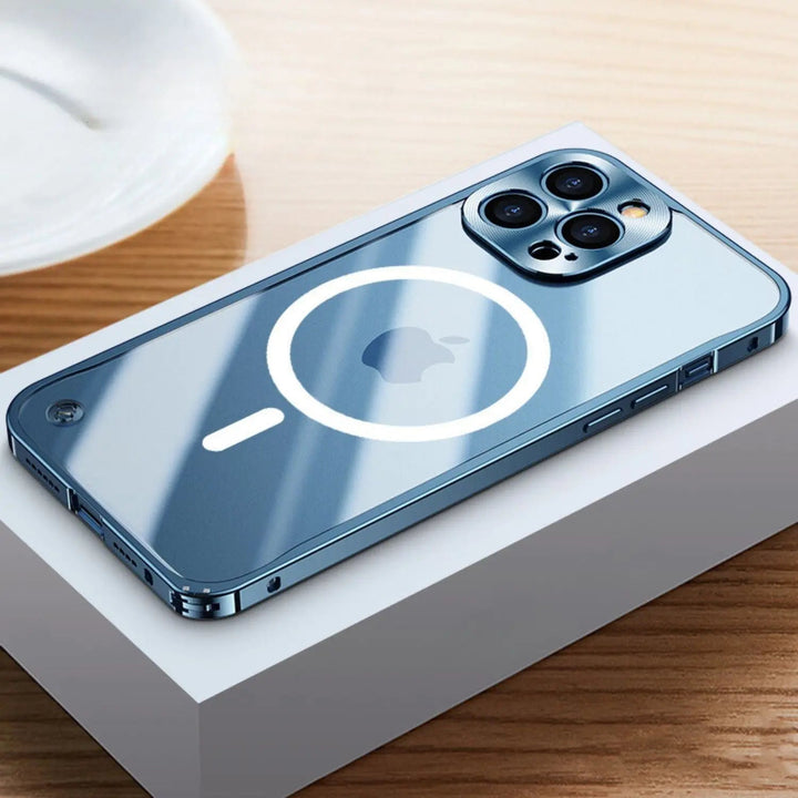 Kalsten | Metal Luxury MagSafe Case for iPhone Pro Max - Slim and Stylish Design with Maximum Protection
