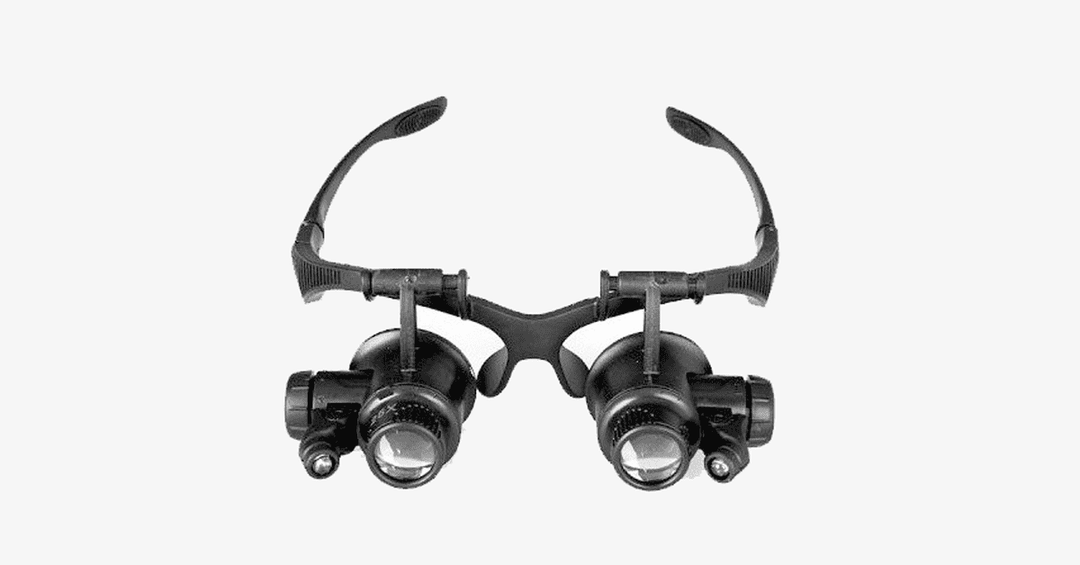 Magnifying Glass with Led Lights, Hands-free & Bright Light Settings | Kalsten