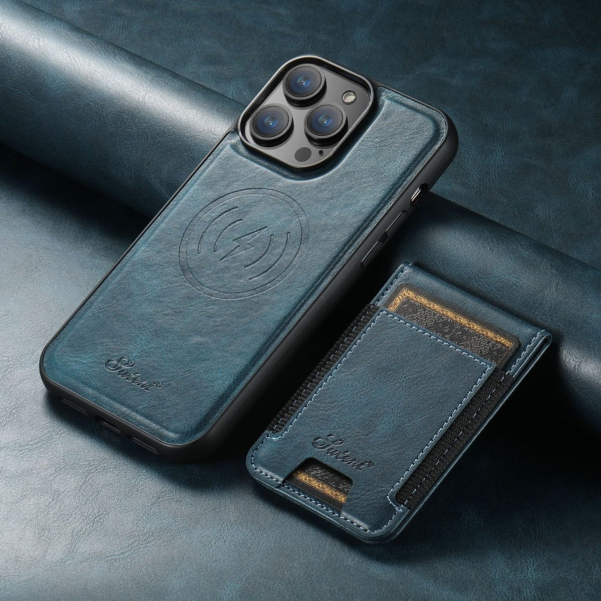 BowLift | Magvibe Leather Case – Premium Smartphone Protection with Card Holder and MagSafe