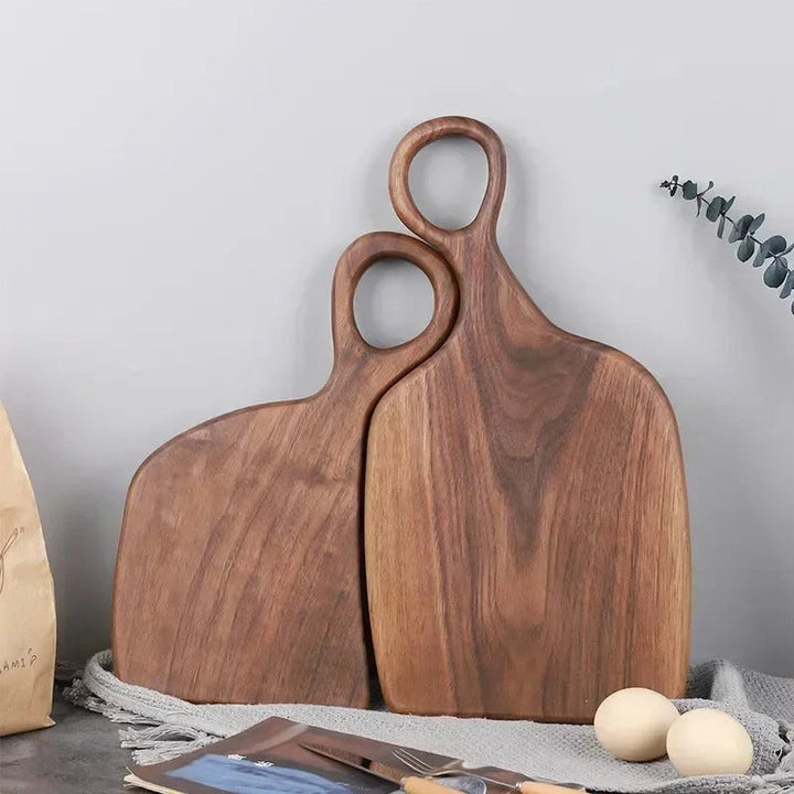 Walnut Wood Cutting Board Set – 2 Pack