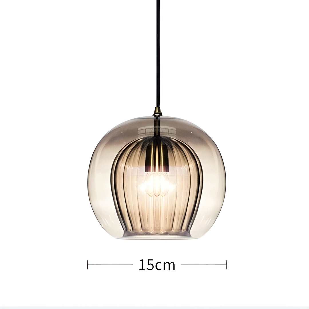 FrostedGlow Light – Modern Glass Pendant Light | Kalsten