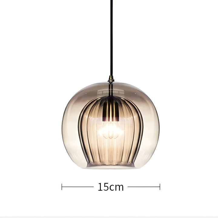 FrostedGlow Light – Modern Glass Pendant Light | Kalsten
