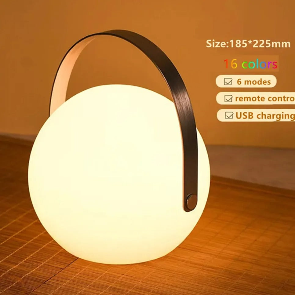 LuminaFusion Lamp – Portable Waterproof Cordless Table Lamp with Remote Control | Kalsten