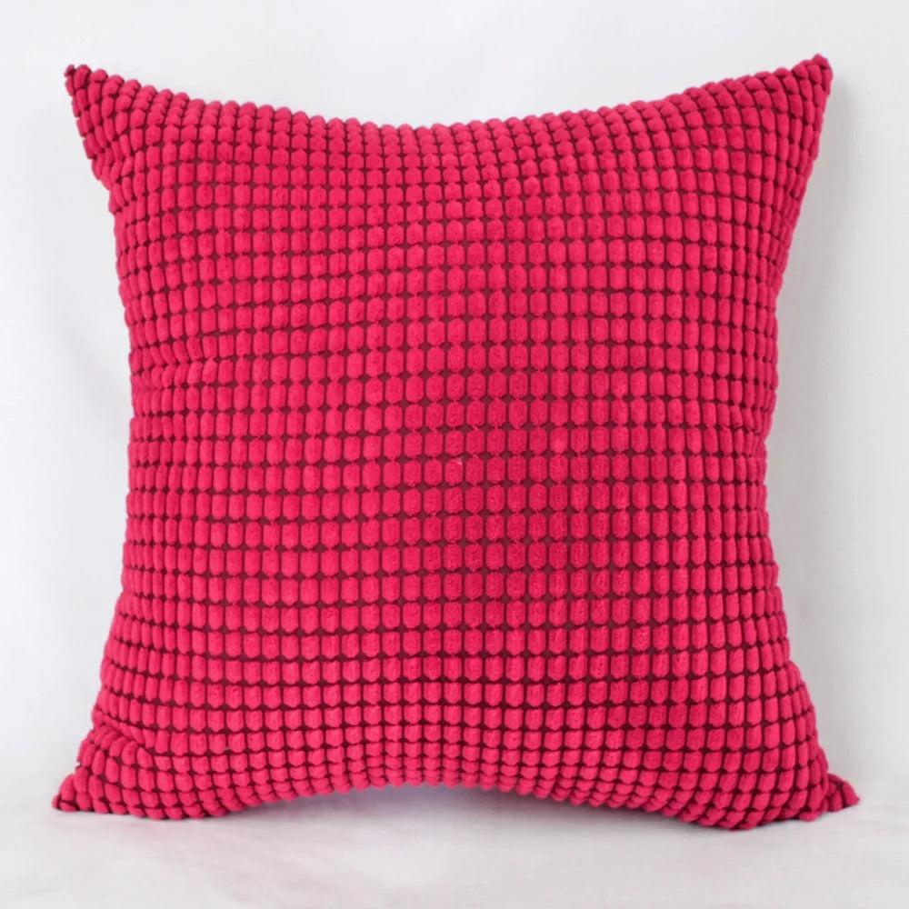 Luxury Plushhome Cushion Cover - with Playful Corn Kernel Design Kalsten