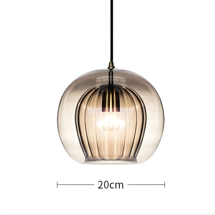 FrostedGlow Light – Modern Glass Pendant Light | Kalsten