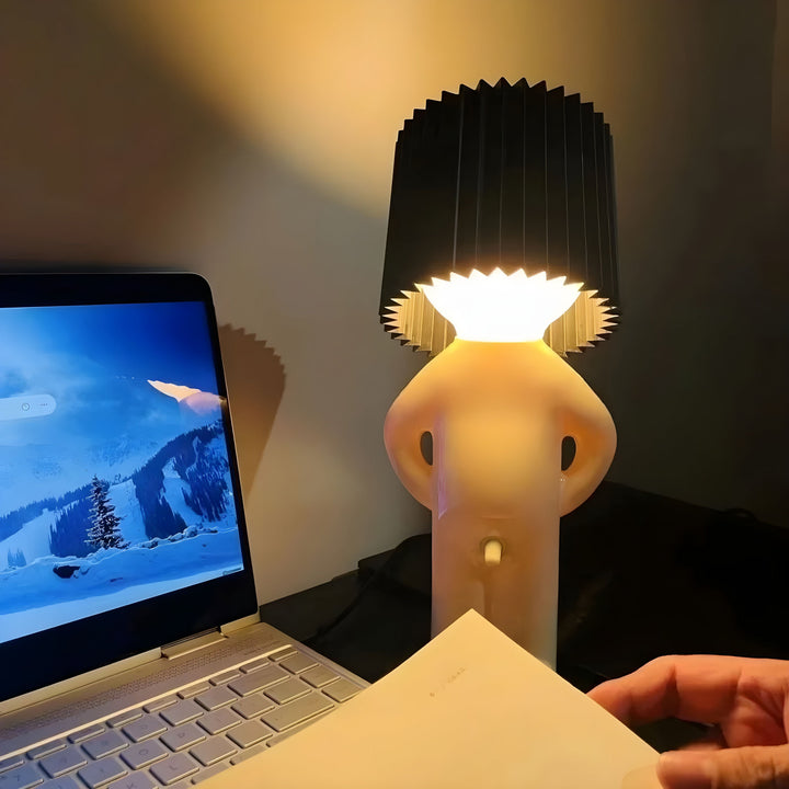 Sassy Boy Creative Table Lamp – Unique Lighting for Bedroom and Living Space | Kalsten
