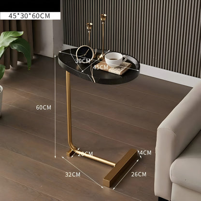 Small Rolling Coffee Table – Stylish & Versatile | Compact for Home, Hotel or Guest Room | Skanto