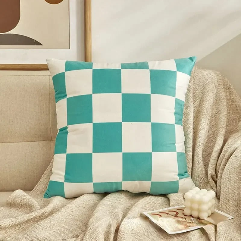Stylish Checkered Cushion – Trendy Must-Have for a Luxury Interior Kalsten