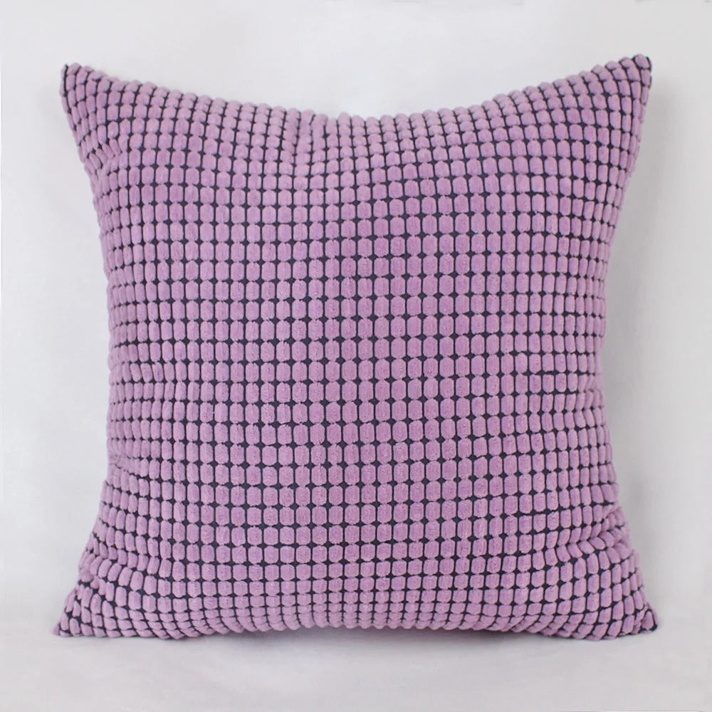 Luxury Plushhome Cushion Cover - with Playful Corn Kernel Design Kalsten