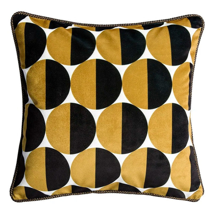 Luxury Gold Pillow Case with Bee Print for Elegant Interiors Kalsten