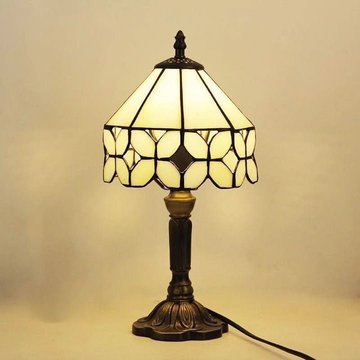 Retro Baroque Tiffany Glass LED Table Lamp E27 | Kalsten
