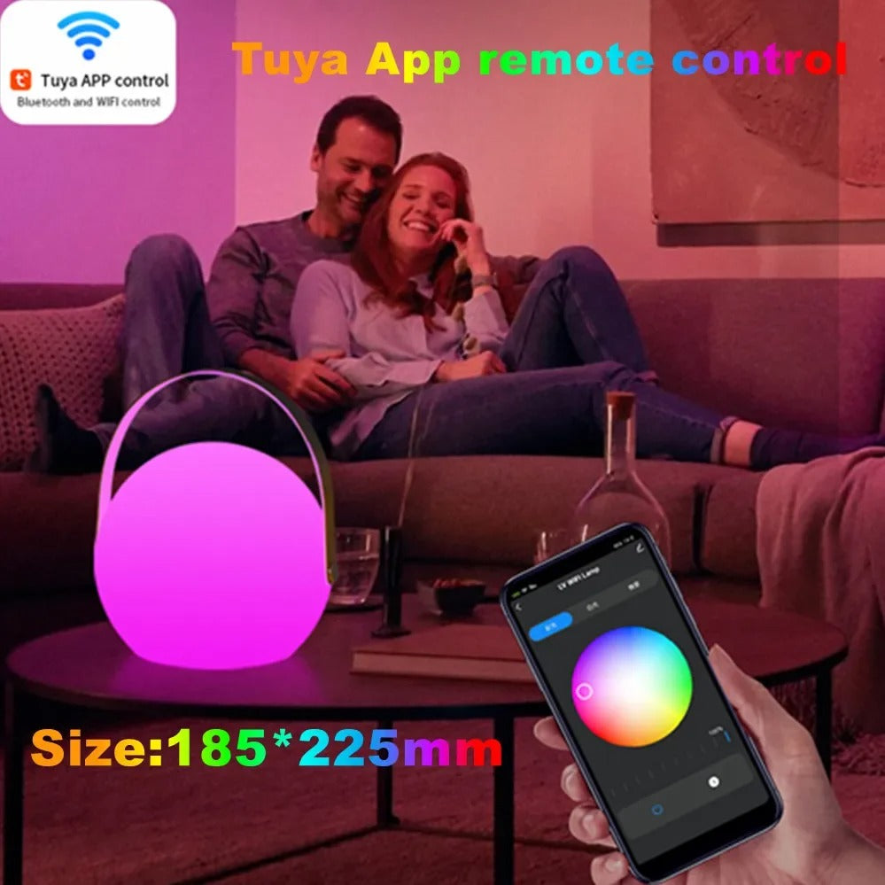 LuminaFusion Lamp – Portable Waterproof Cordless Table Lamp with Remote Control | Kalsten