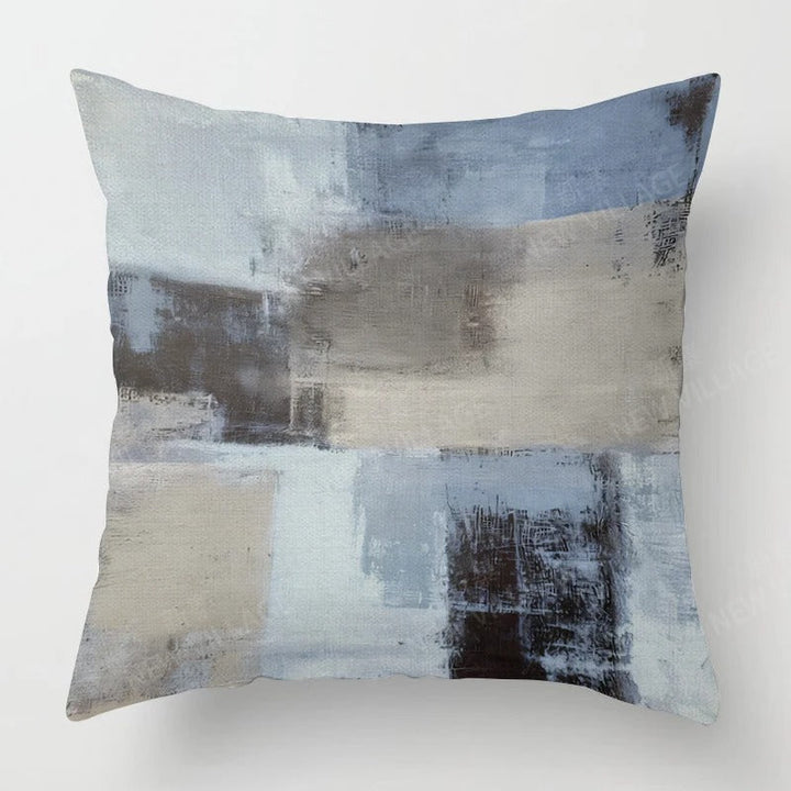 Three-Color Linen Cushion Cover - for a Modern Interior Kalsten