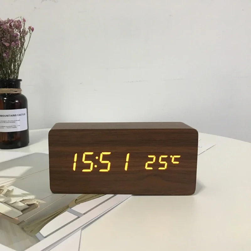 Kalsten | Minimalistic LED Watch | Wood