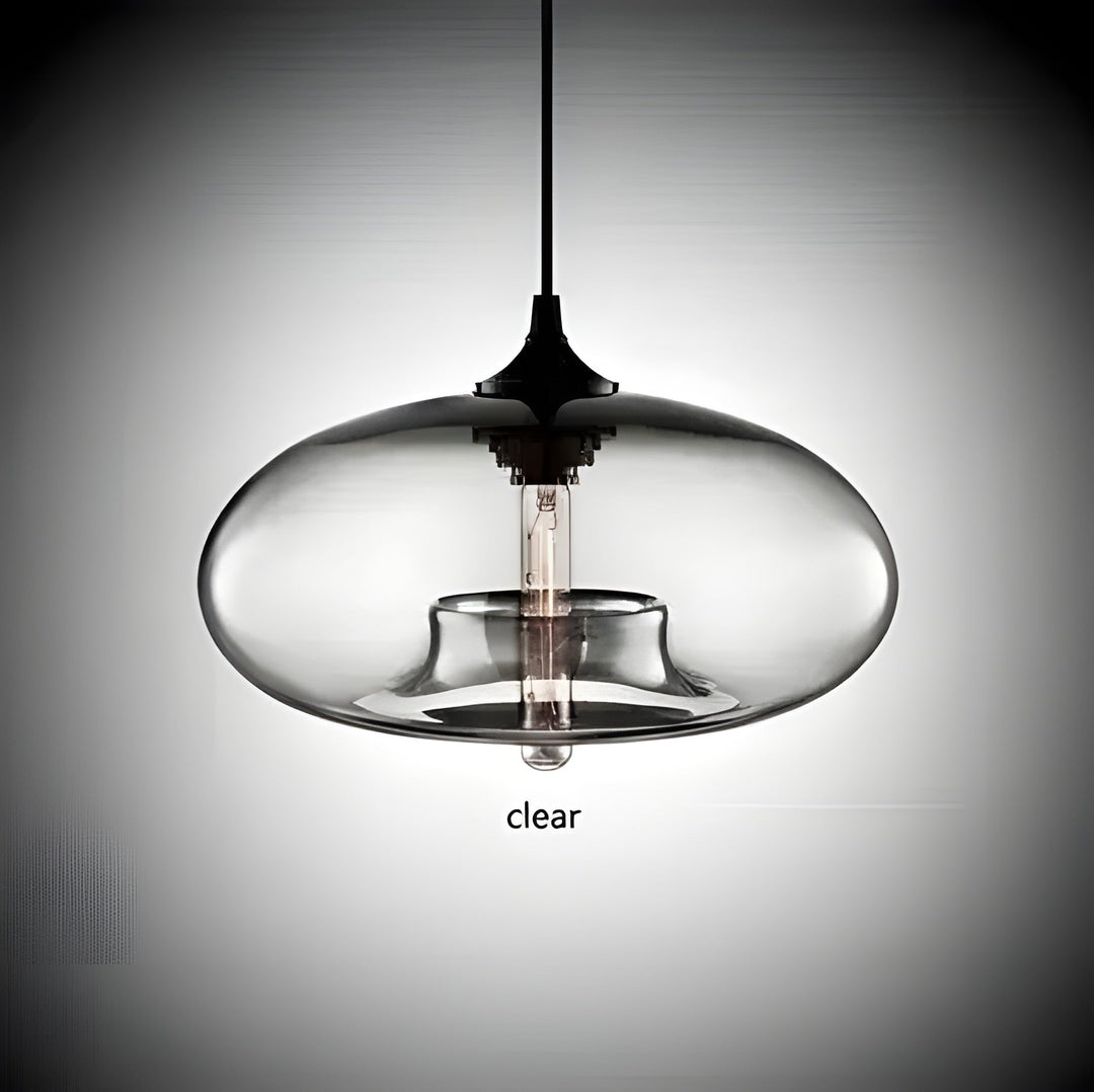 Colorful glass pendant light – Modern Nordic lighting for cozy spaces | Kalsten