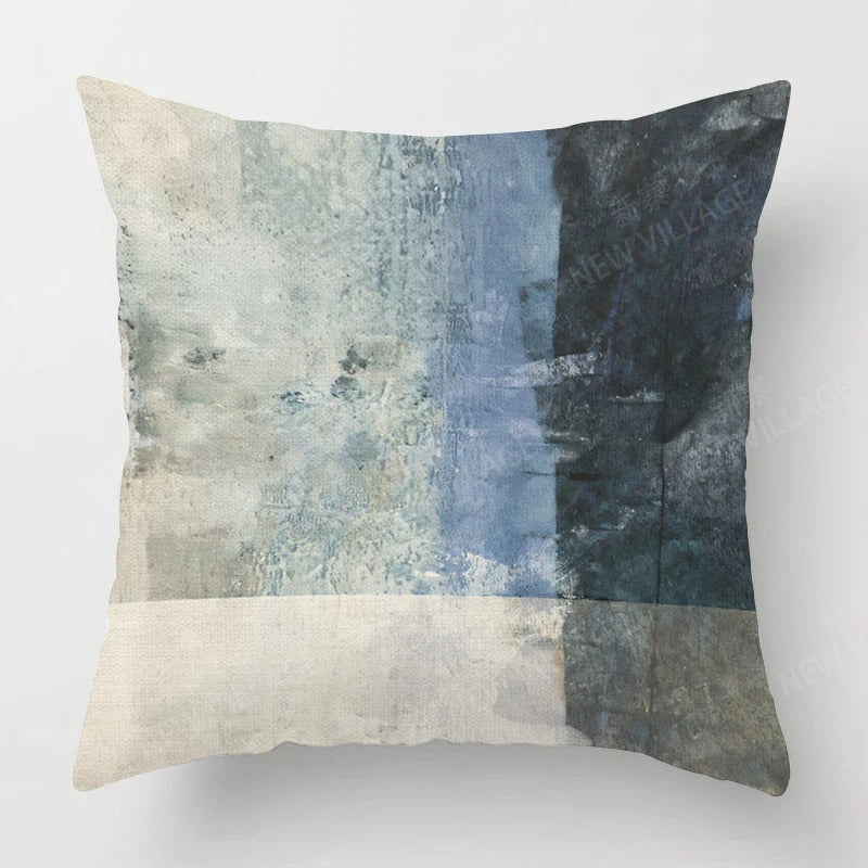 Three-Color Linen Cushion Cover - for a Modern Interior Kalsten