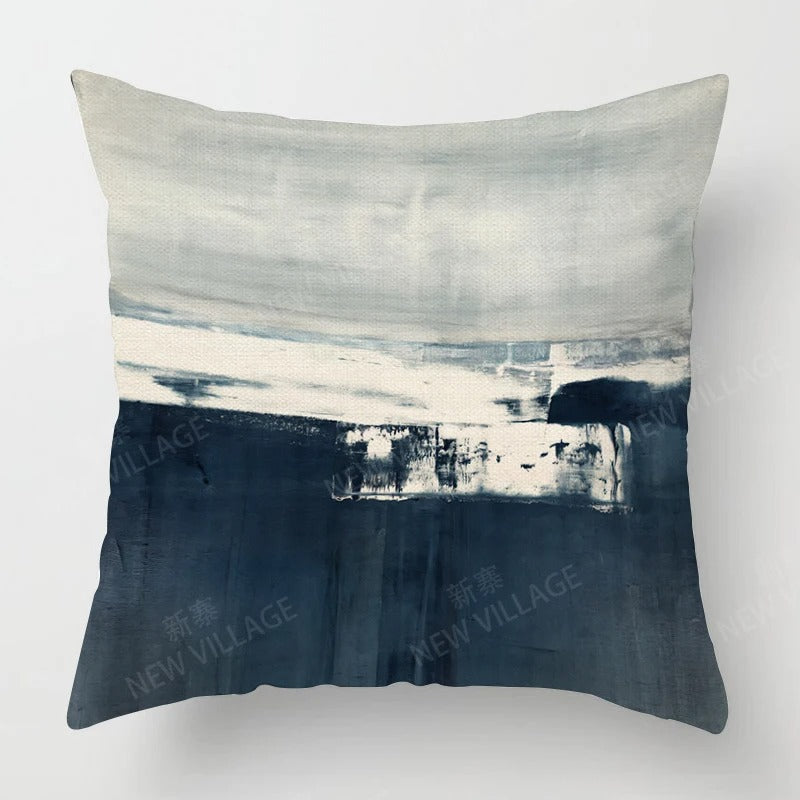 Three-Color Linen Cushion Cover - for a Modern Interior Kalsten