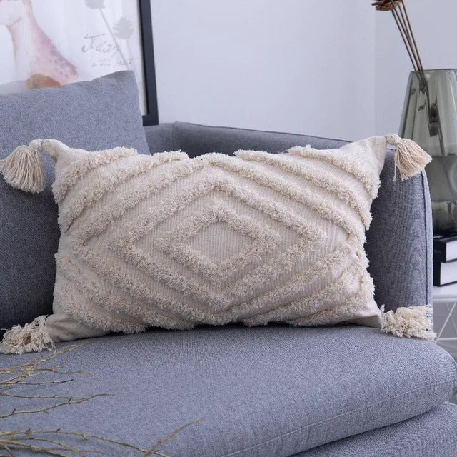 Boho Tufted Cushion Cover - Moroccan Flair for Your Interior Kalsten