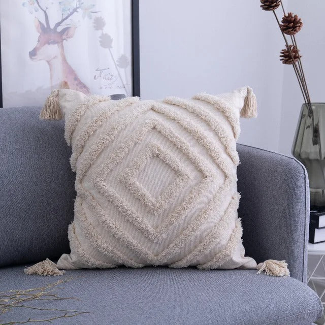 Boho Tufted Cushion Cover - Moroccan Flair for Your Interior Kalsten