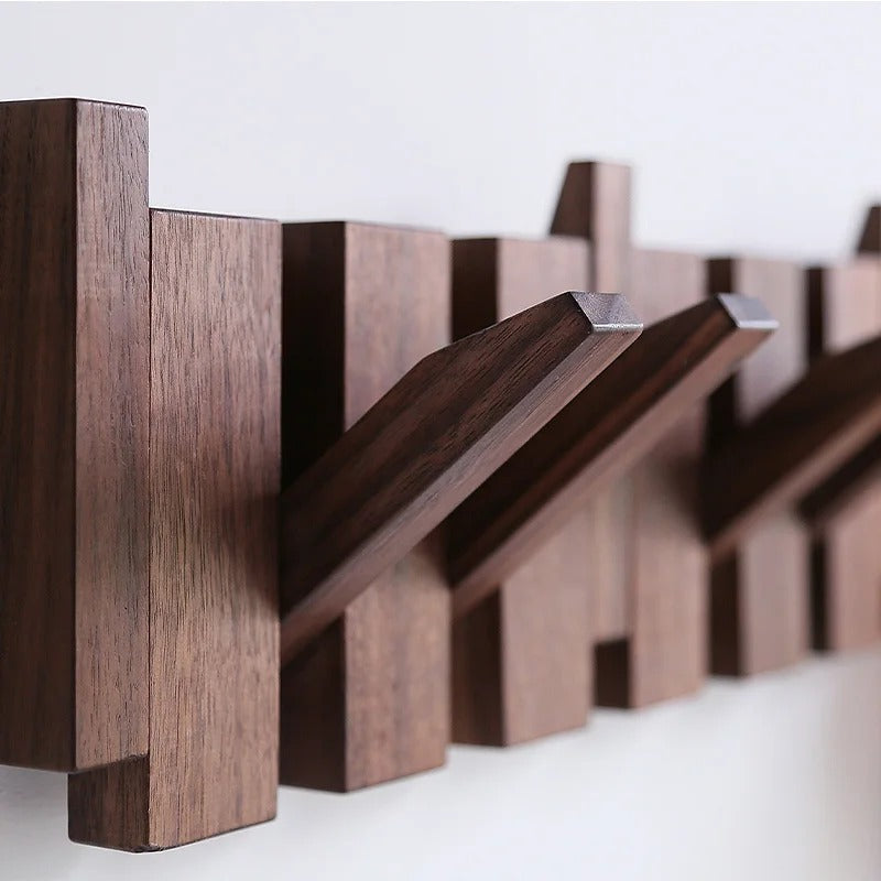 Kalsten | HarmonyCoat Wooden Piano Coat Rack – Stylish Wall Decoration & Practical Storage