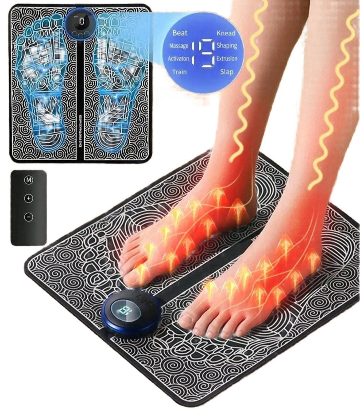 Skanto | Regenerating EMS Foot Massager – Relaxation and Pain Relief for Your Feet