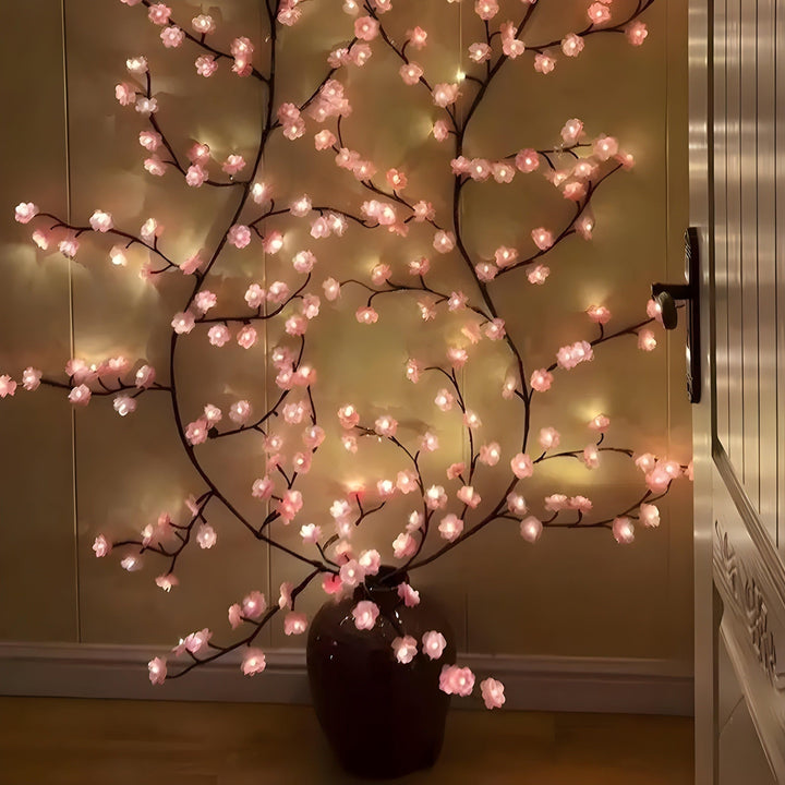 BlossomAura Light – Casual Cherry Blossom USB-powered LED Lamp | Kalsten