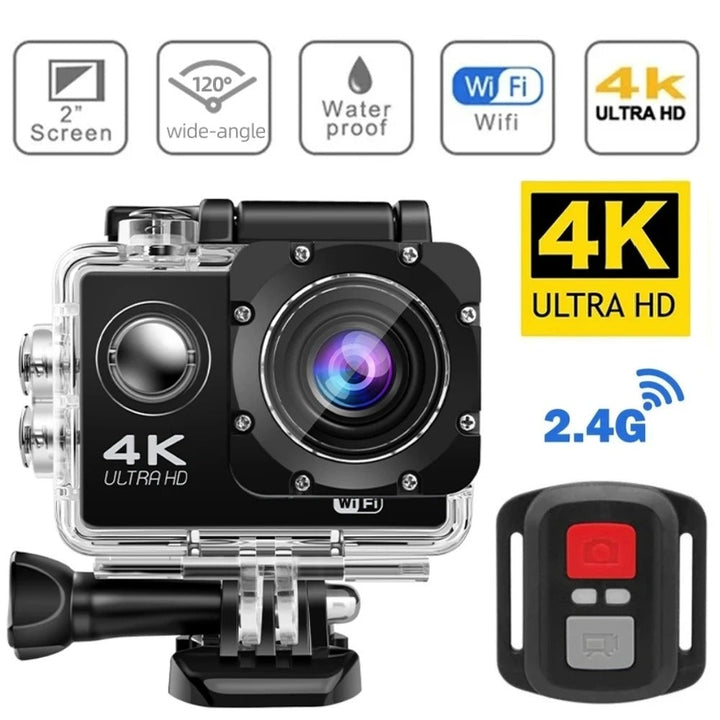 Waterproof Action Camera with WiFi