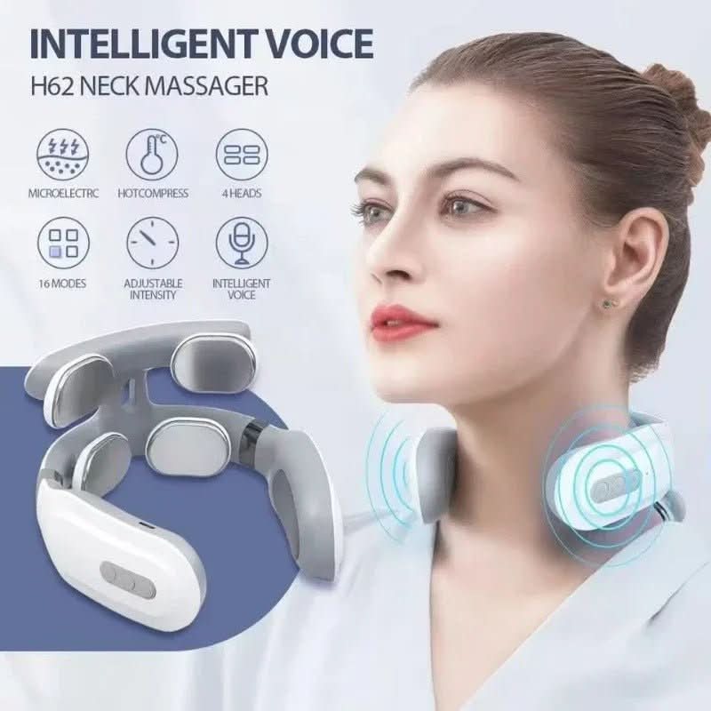 Kalsten | 4-in-1 neck massager with heat & vibration