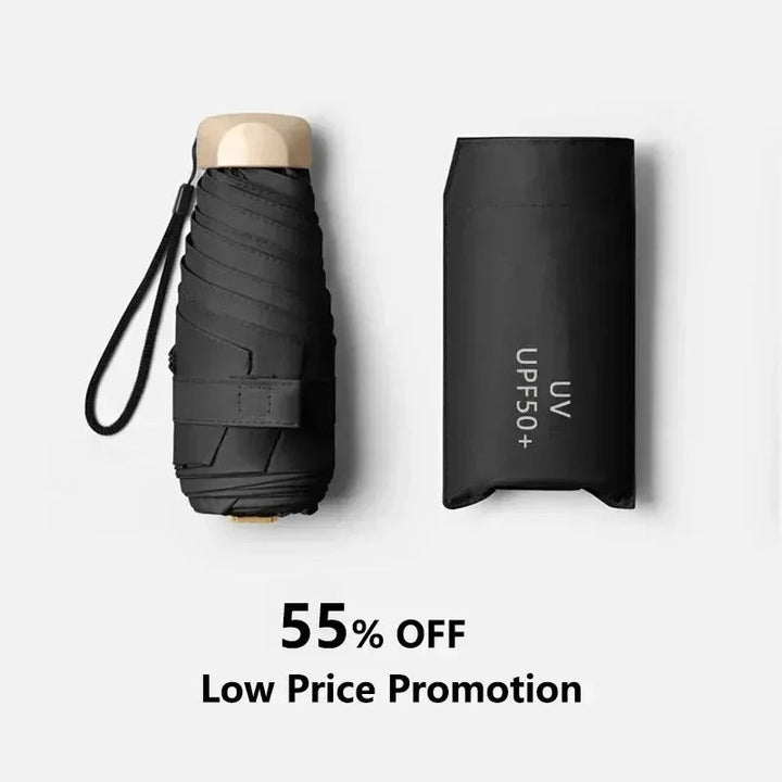 Solara Folding Mini Umbrella (UV & Wind Resistant)