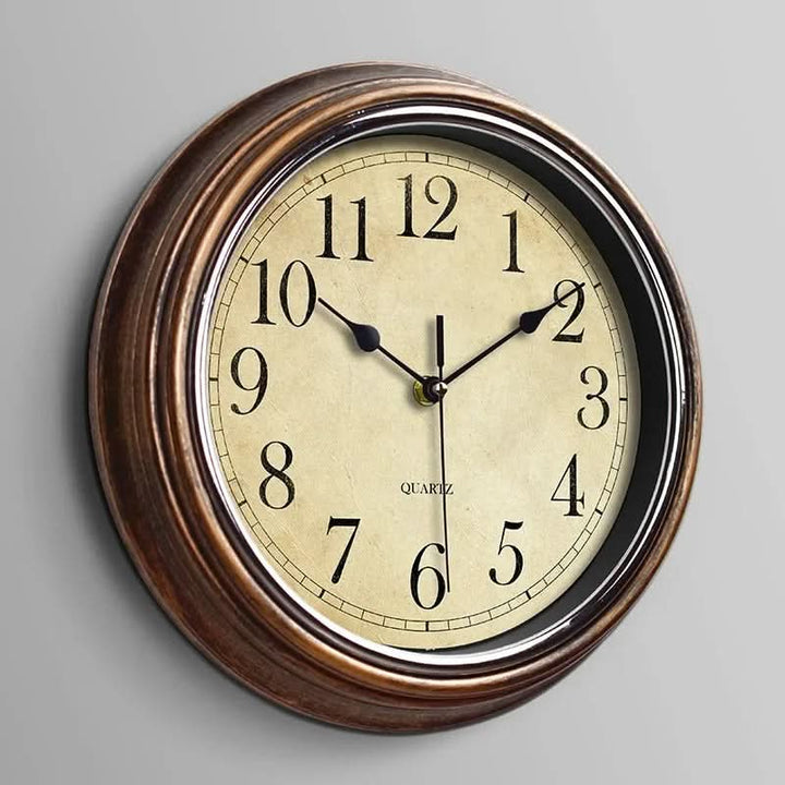 Kalsten | Classic Silent Wall Clock for Home or Office