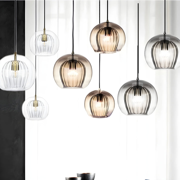 FrostedGlow Light – Modern Glass Pendant Light | Kalsten