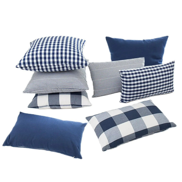 Stylish MarbreLuxe Cushion Cover - Modern Stripe Cushion Cover for Elegant Interiors Kalsten