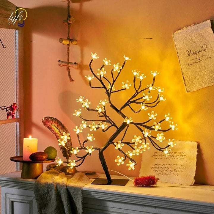 Magical LED Table Lamp - Cherry Blossom for Enchanting Interiors Kalsten