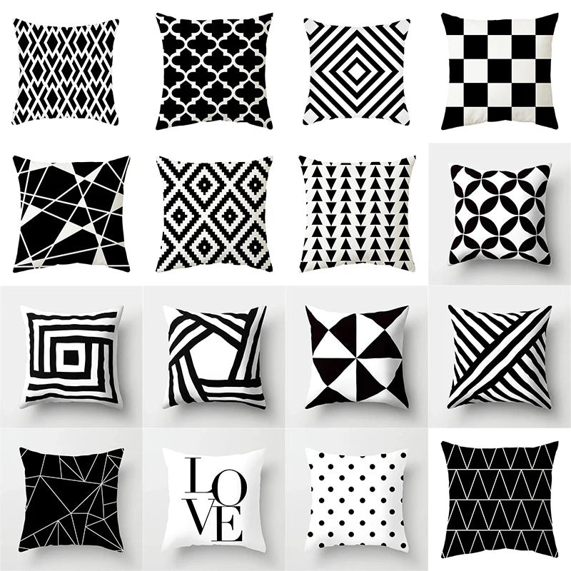 Stylish Geometric Pillow Cover - for a Modern Interior Kalsten