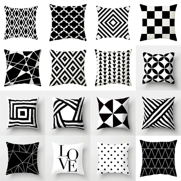 Stylish Geometric Pillow Cover - for a Modern Interior Kalsten