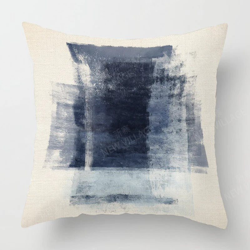 Three-Color Linen Cushion Cover - for a Modern Interior Kalsten