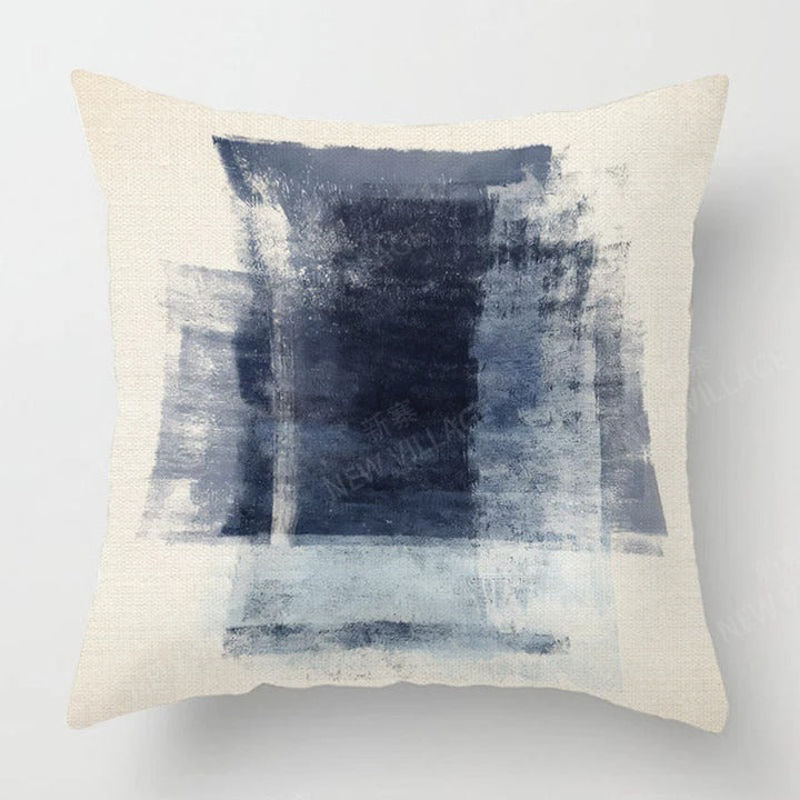 Three-Color Linen Cushion Cover - for a Modern Interior Kalsten
