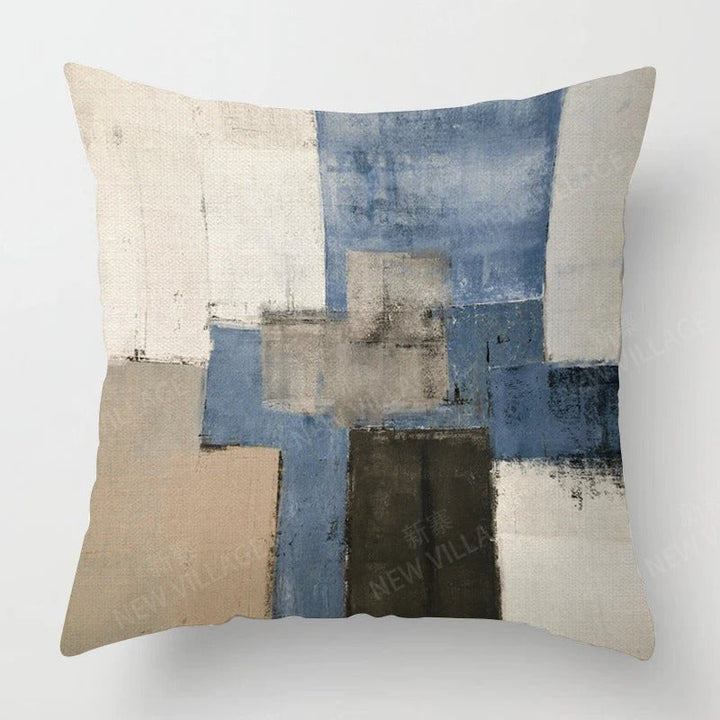Three-Color Linen Cushion Cover - for a Modern Interior Kalsten