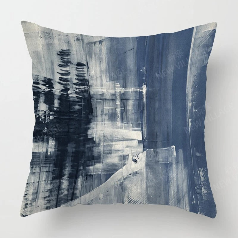 Three-Color Linen Cushion Cover - for a Modern Interior Kalsten