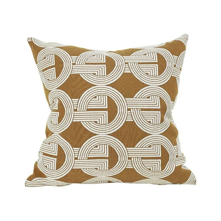 VelvetGlow Cushion Cover - Double-sided Geometric Cushion Cover of Luxury Jacquard Kalsten